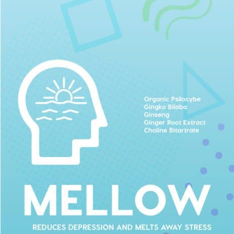 New to mushrooms and Microdosing? Mellow is a great introduction formula to microdosing. It contains the lowest amount of Psilocybin in our microdose line up. This formula is great for enhancing mood, clarity, and help reduce stress. Because it contains a low concentration of Psilocybin, you can use it at work or school. Each capsule of Mellow contains 50mg of Psilocybe (active ingredient Psilocybin)